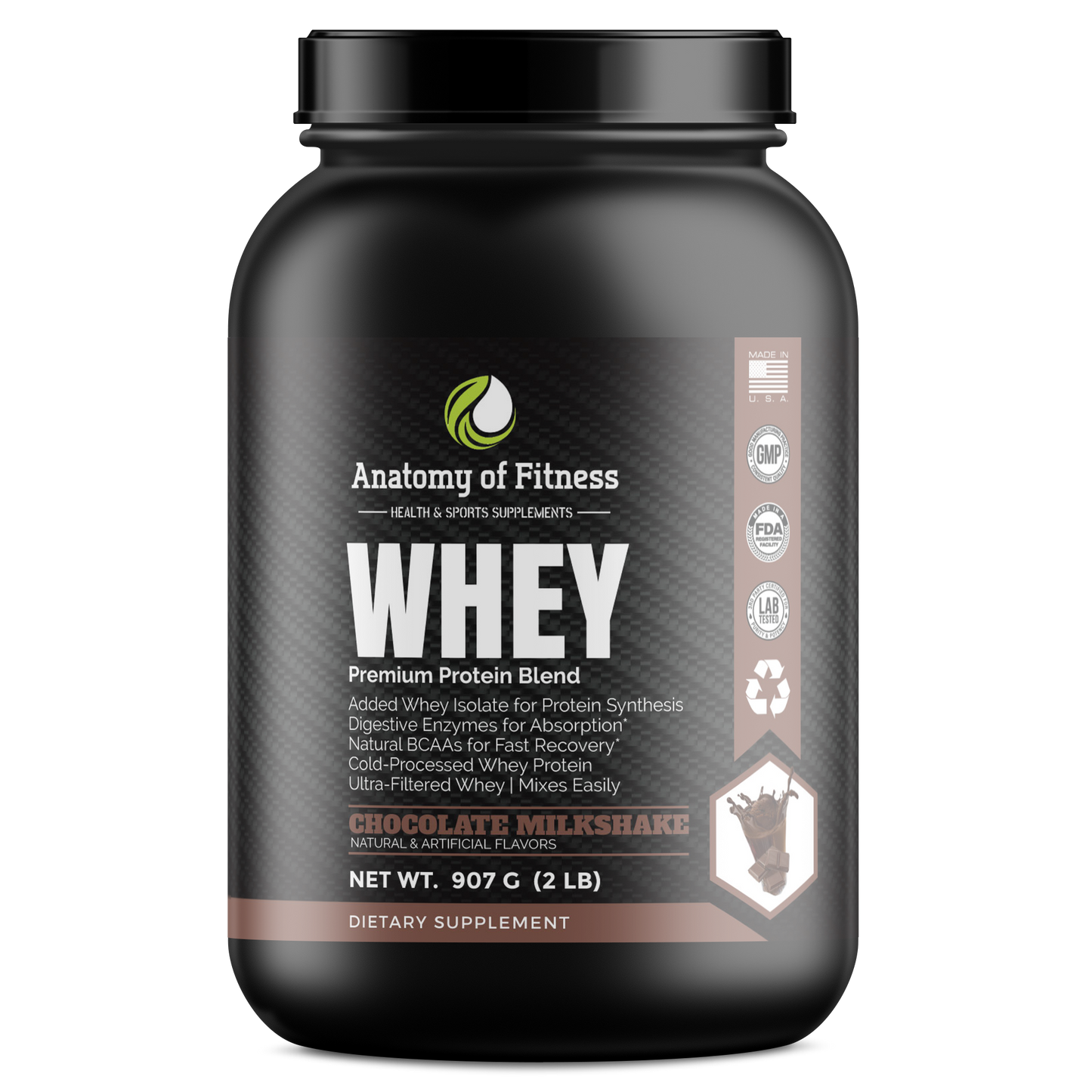 Whey (Chocolate Milkshake)